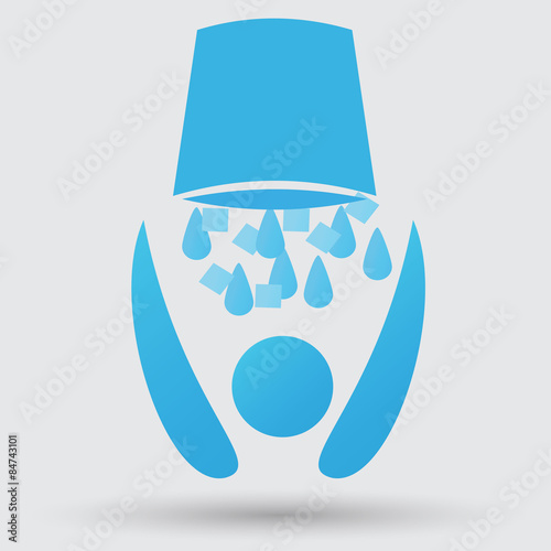 Ice Bucket Challenge concept