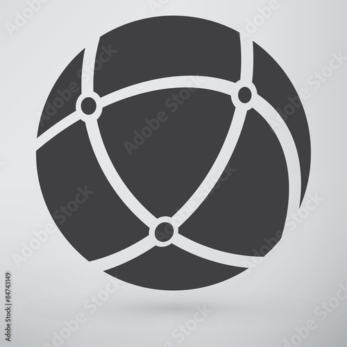Global internet concept