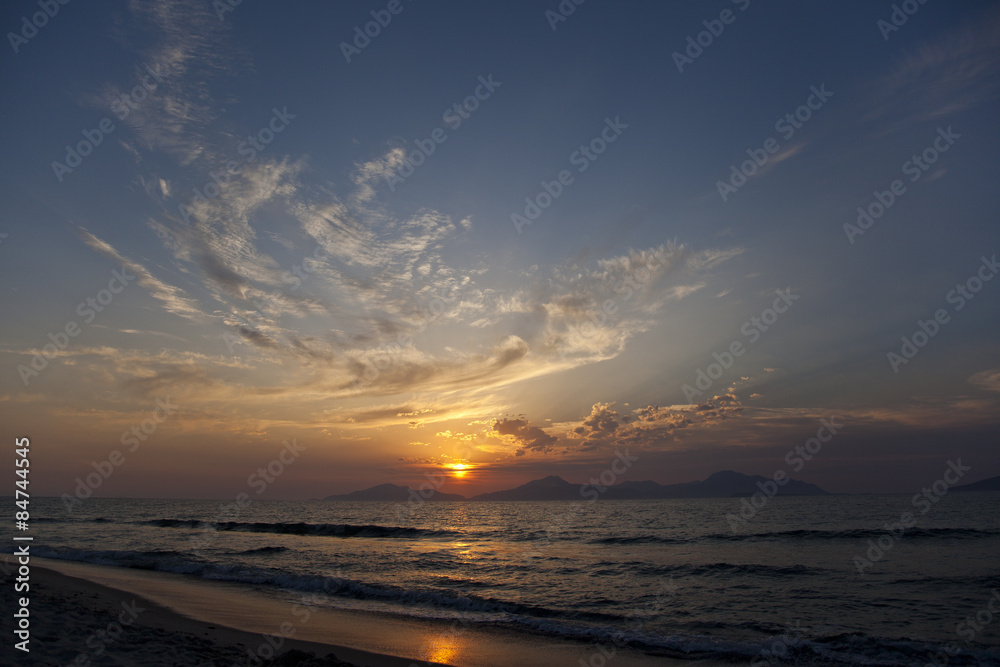 Sonnenuntergang Insel Kos