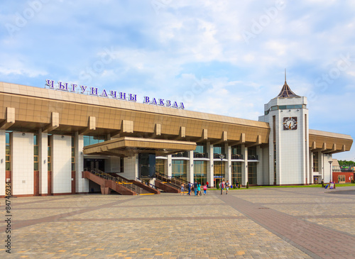 New modern railway station in Grodno