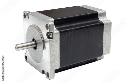 Stepper motor of CNC linear axis drive of 3D machine