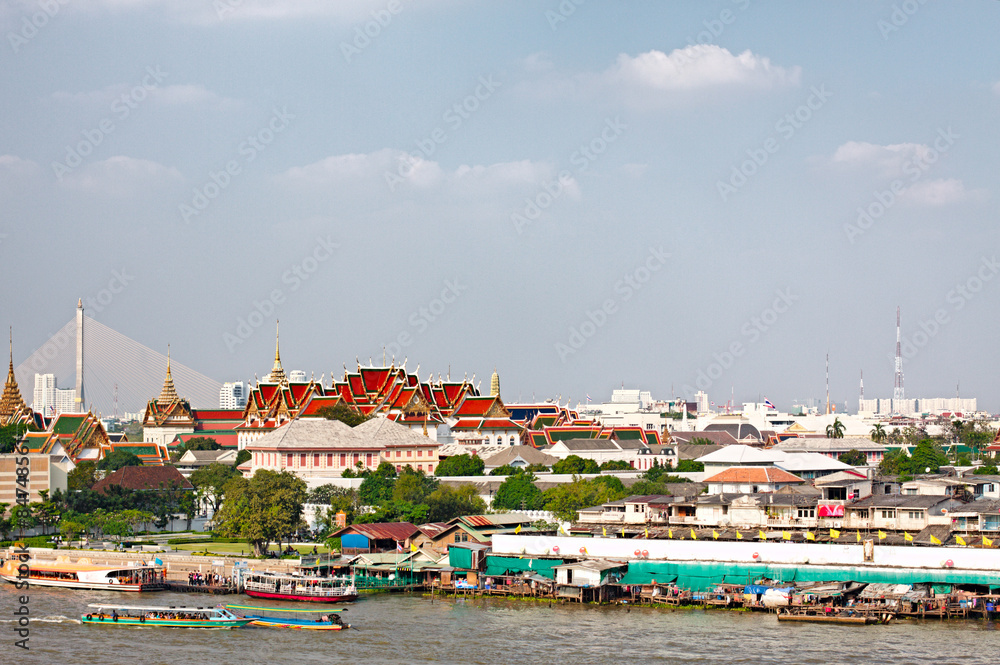Wat Pho on Chao Phraya