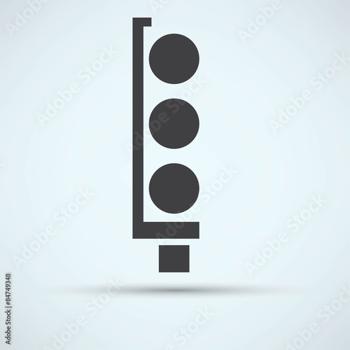 Traffic lights icon