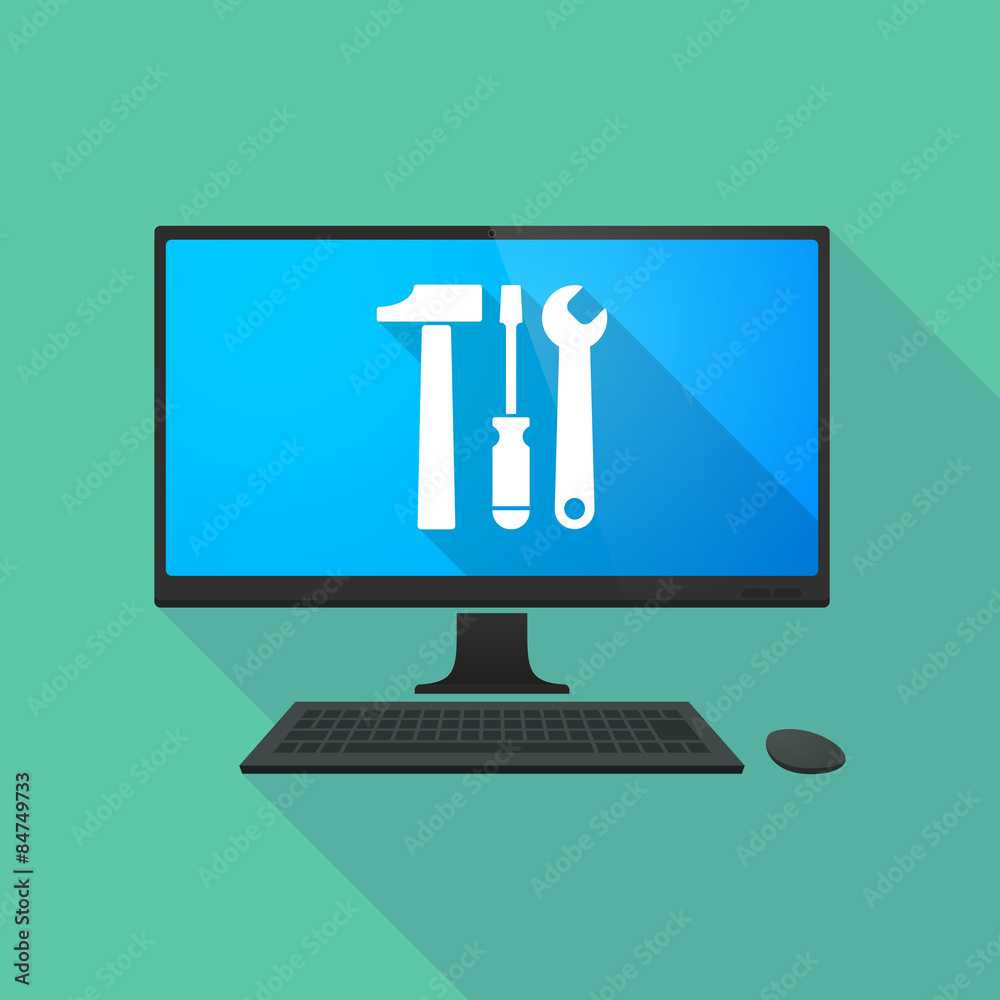 Personal computer with a tool set Personal computer with a tool set