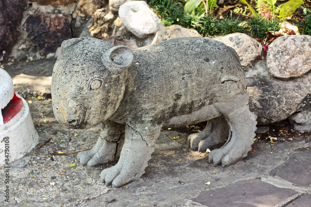 Obraz premium Wat Pho Statue