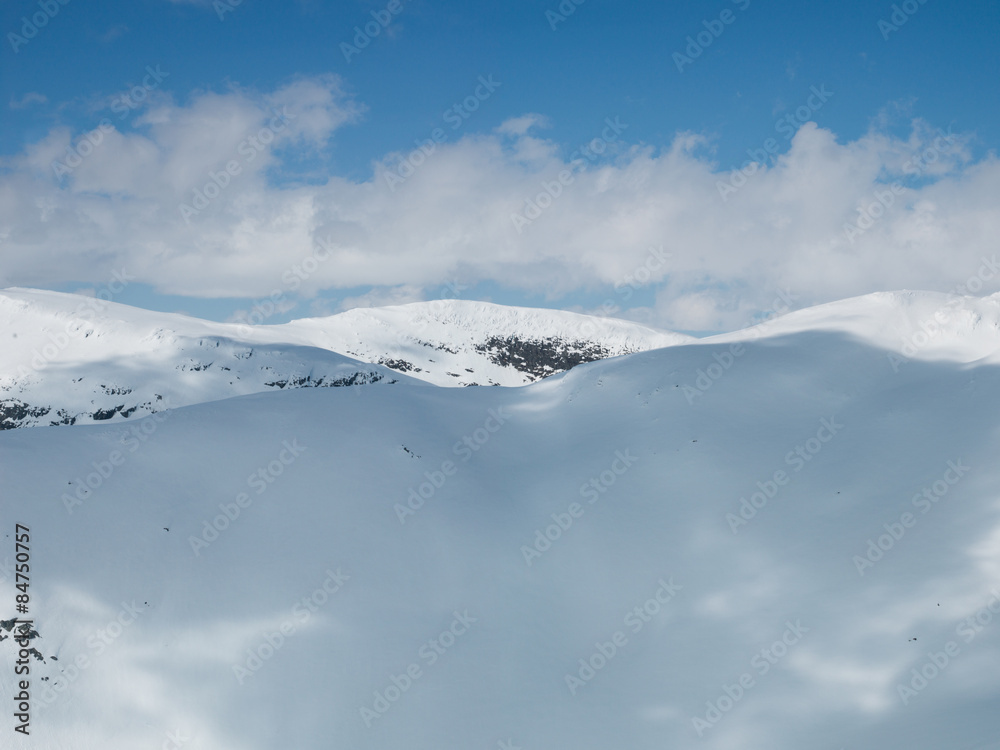 The Hardanger Glacier Area, Norway