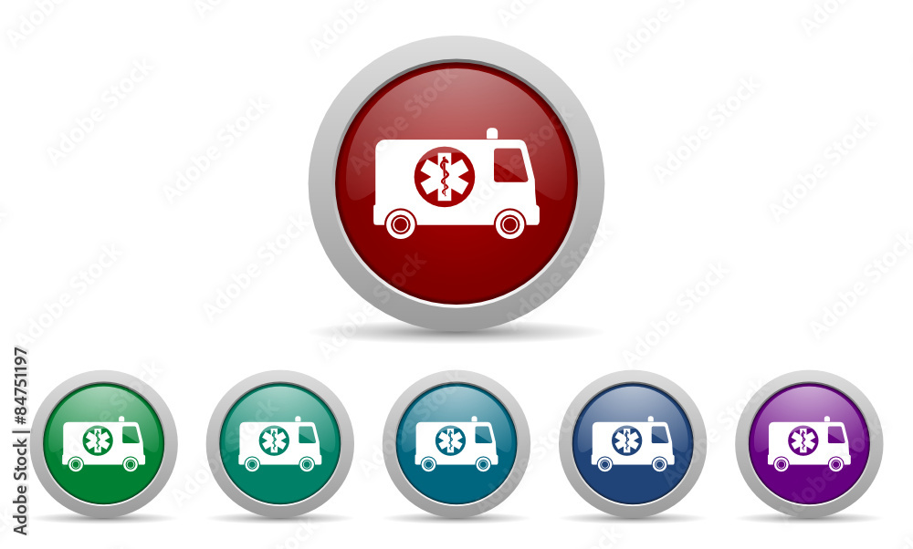 emergency vector web icon set emergency vector web icon set
