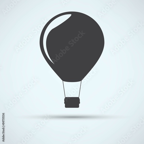 hot air balloon icon