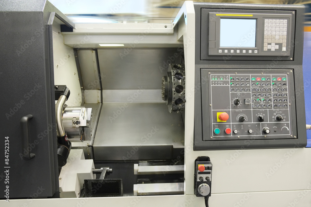The image of metal-working machine The image of metal-working machine