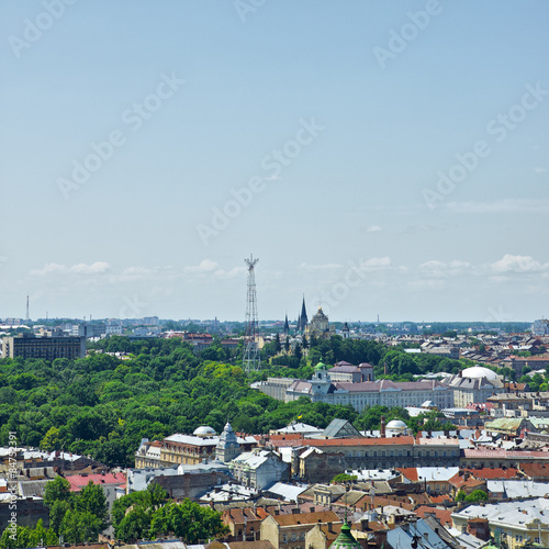 Lviv Aerial View