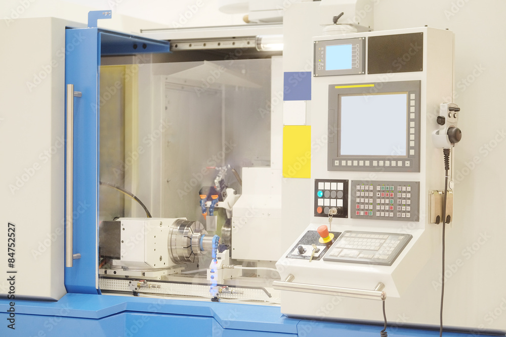 The image of metal-working machine The image of metal-working machine