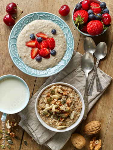 healthy breakfast porridge
