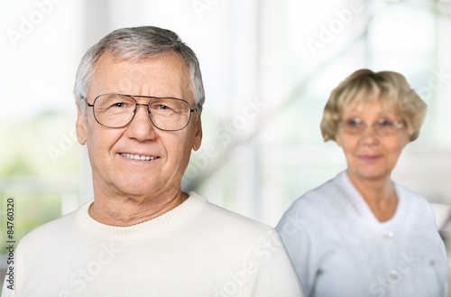 Senior Adult, Human Face, Senior Couple.
