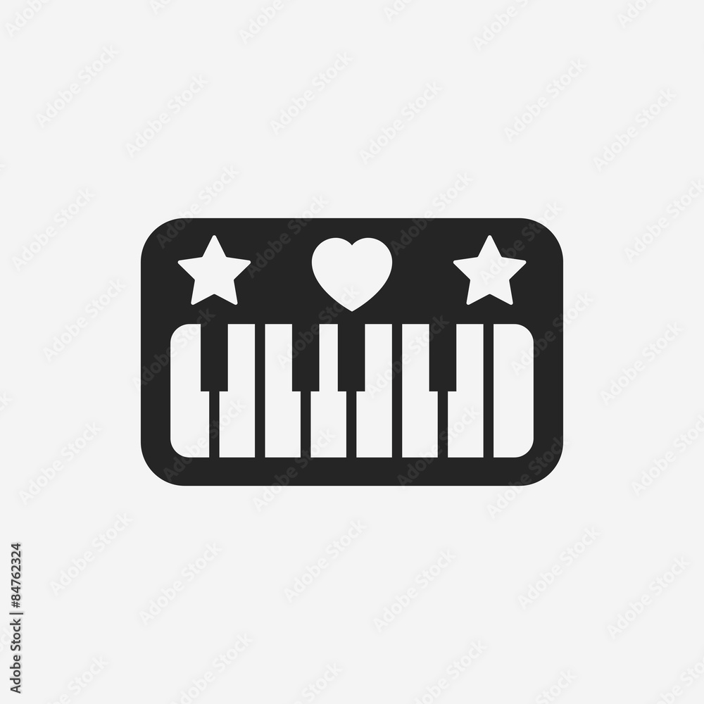 Musical Instruments toy icon Musical Instruments toy icon