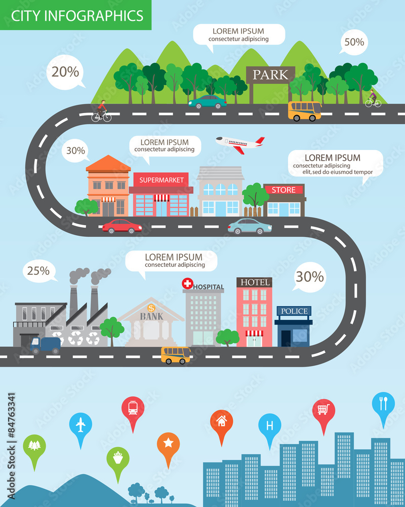 city infographics