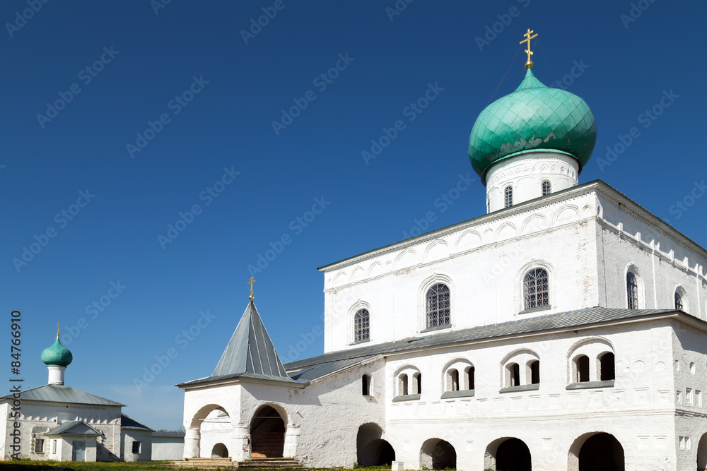 Fototapeta premium Holy Trinity Church The Alexander Svirsky Monastery