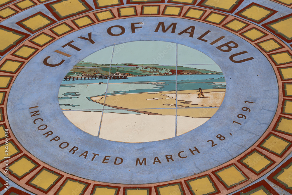 Fototapeta premium City of Malibu