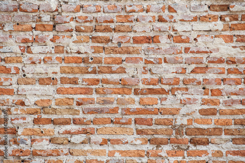 Old brick wall in a background image.