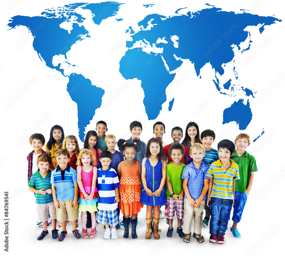 Fototapeta premium Global Globalization World Map Environmental Conservation