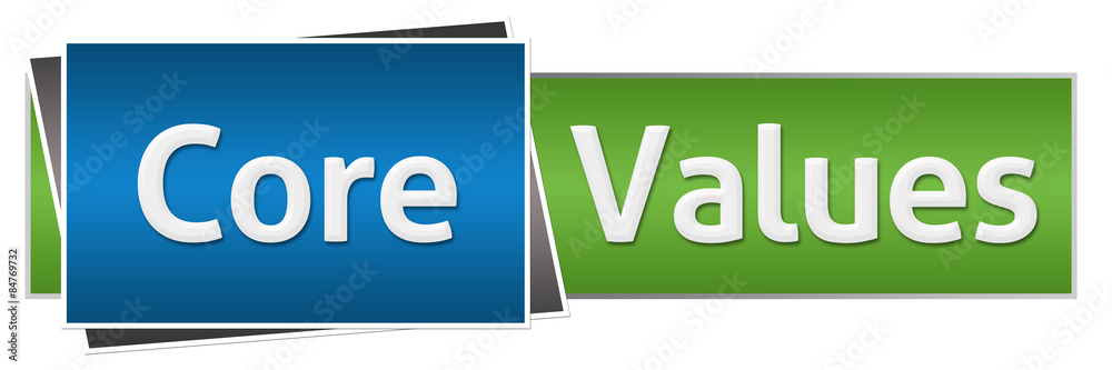 Core Values Green Blue Horizontal Core Values Green Blue Horizontal