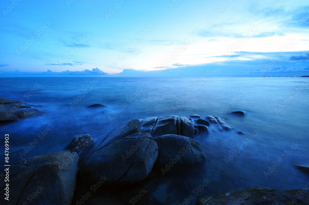 Obraz premium Coast and Stone