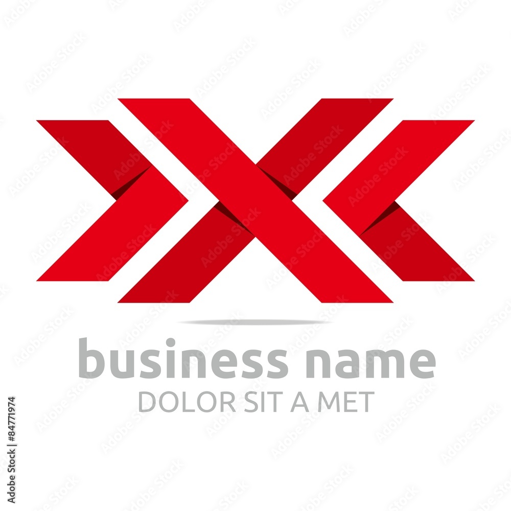 Logo letter x symbol vector Logo letter x symbol vector