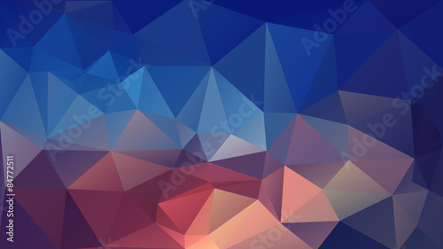 
Abstract geometric polygon pattern with 
triangle parametric shape
