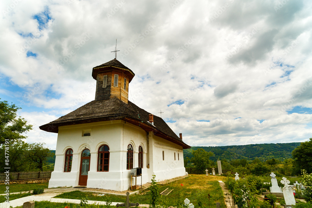 Old country church in romania