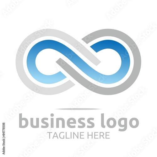 business logo company corporate abstract Infinity letter S