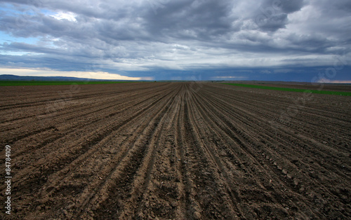  Plowed soil