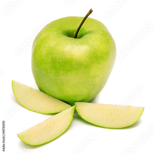 Apple slices photo