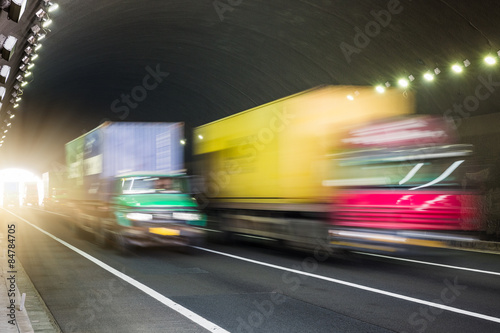 highway traffic -truck
