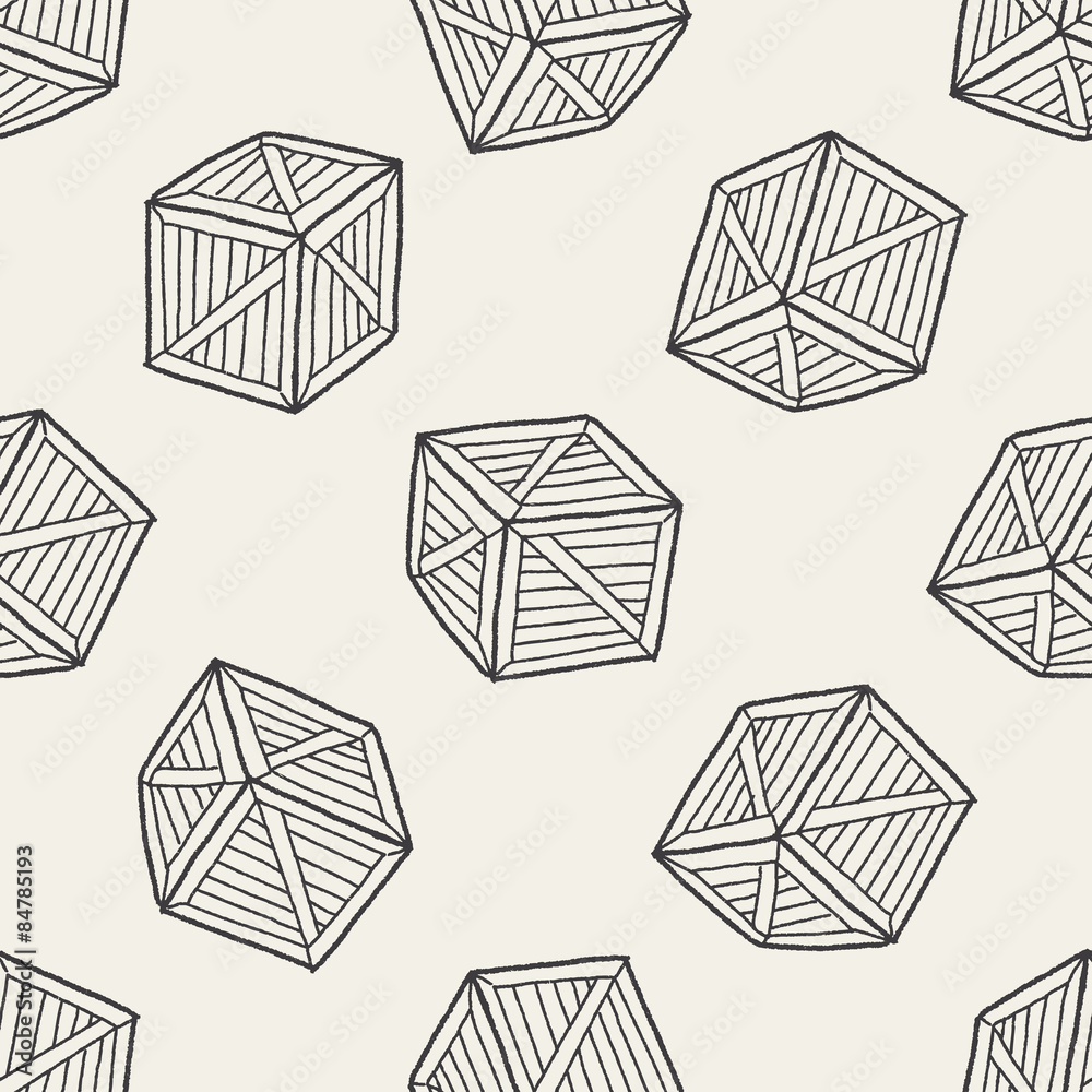 wood box doodle seamless pattern background wood box doodle seamless pattern background