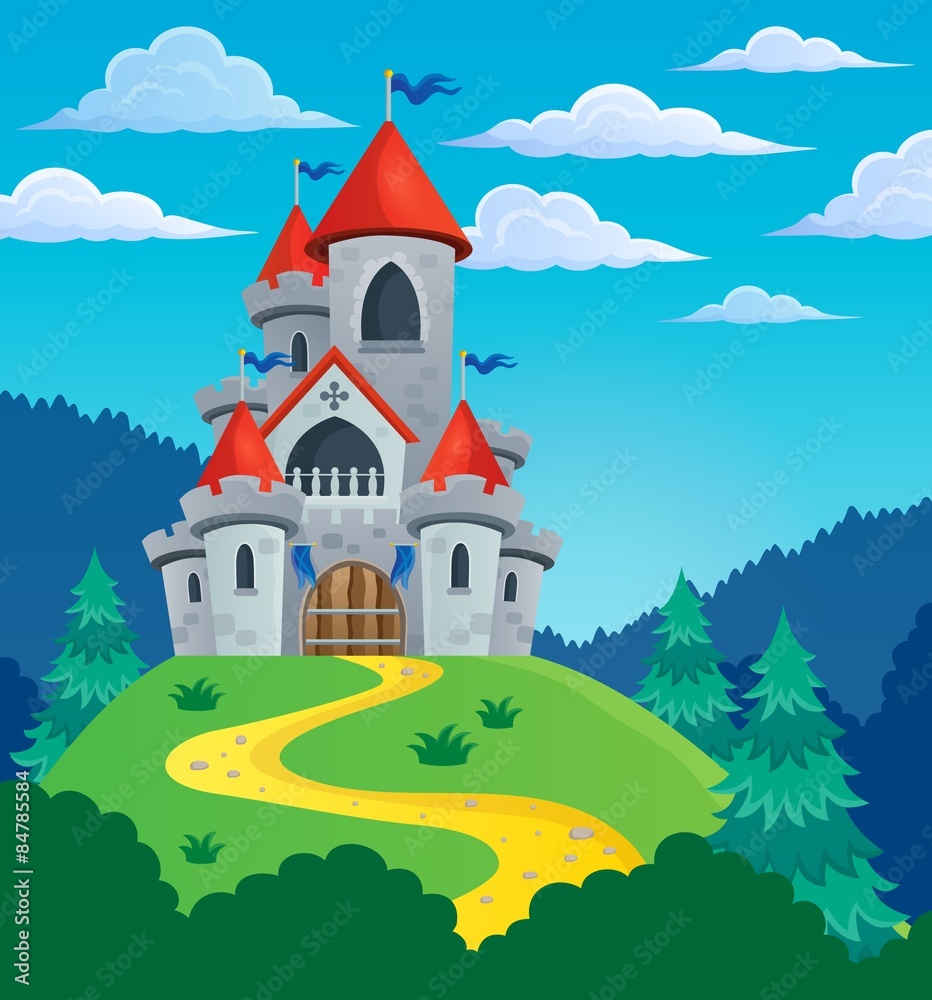 Fairy tale castle theme image 3