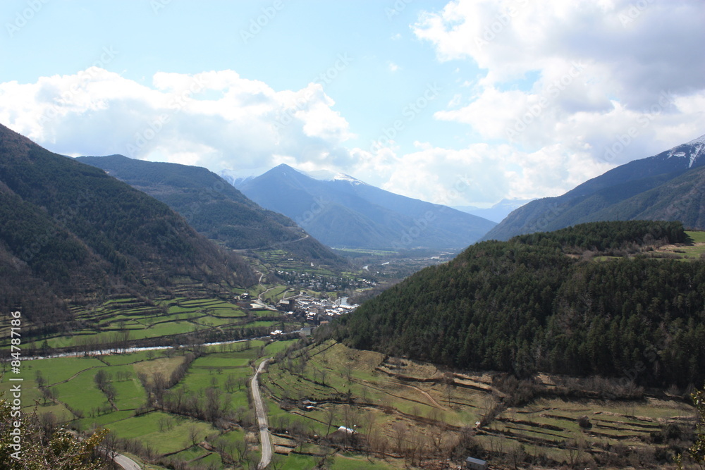 Valle del Río Ara, Broto. Pirineos. Huesca