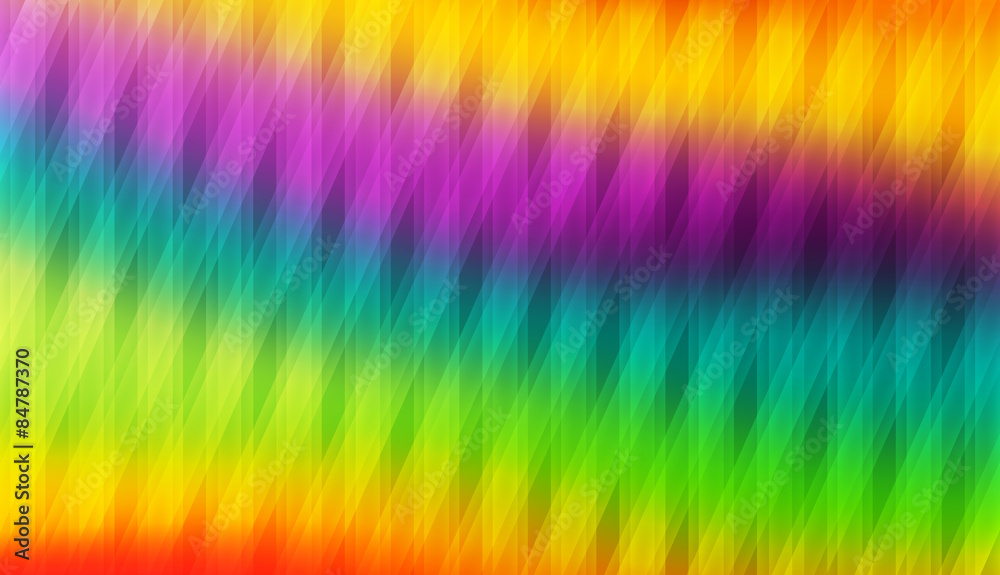 custom made wallpaper toronto digitalColorfull tiled rainbow