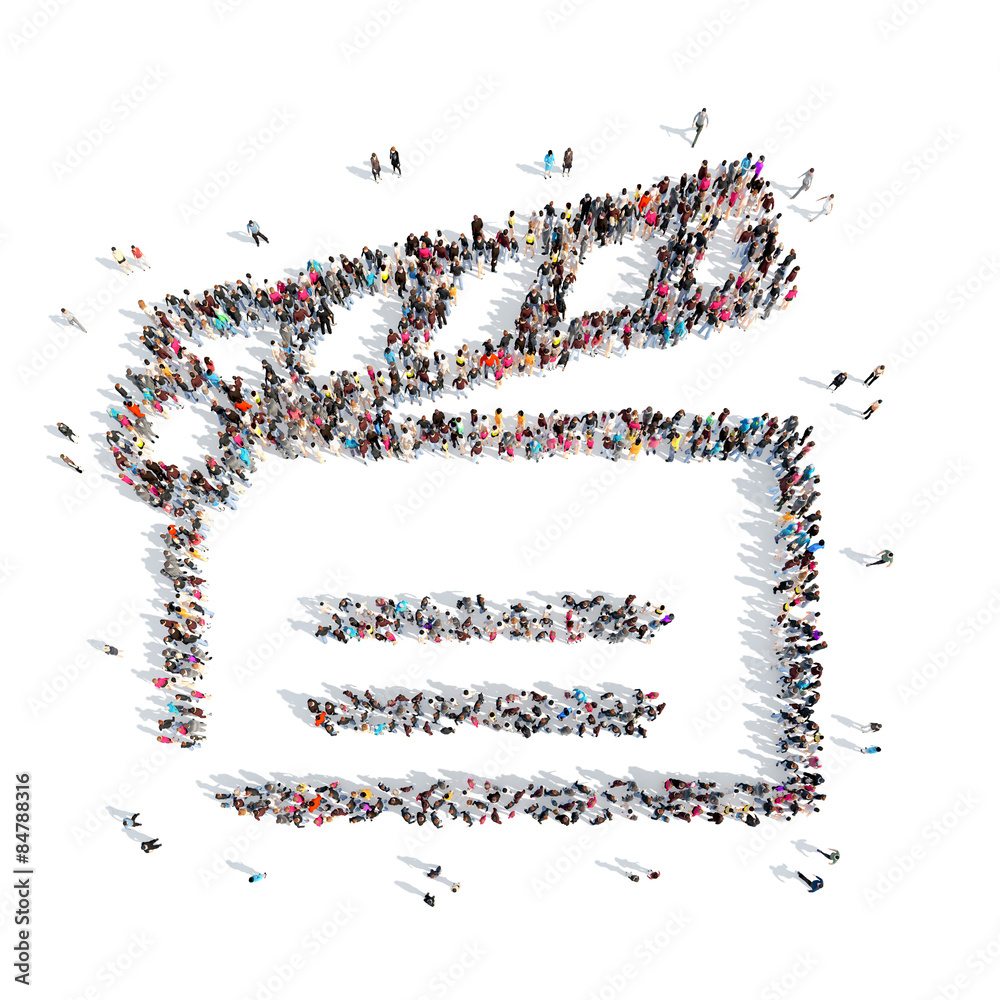 people in the shape of crackers. people in the shape of crackers.