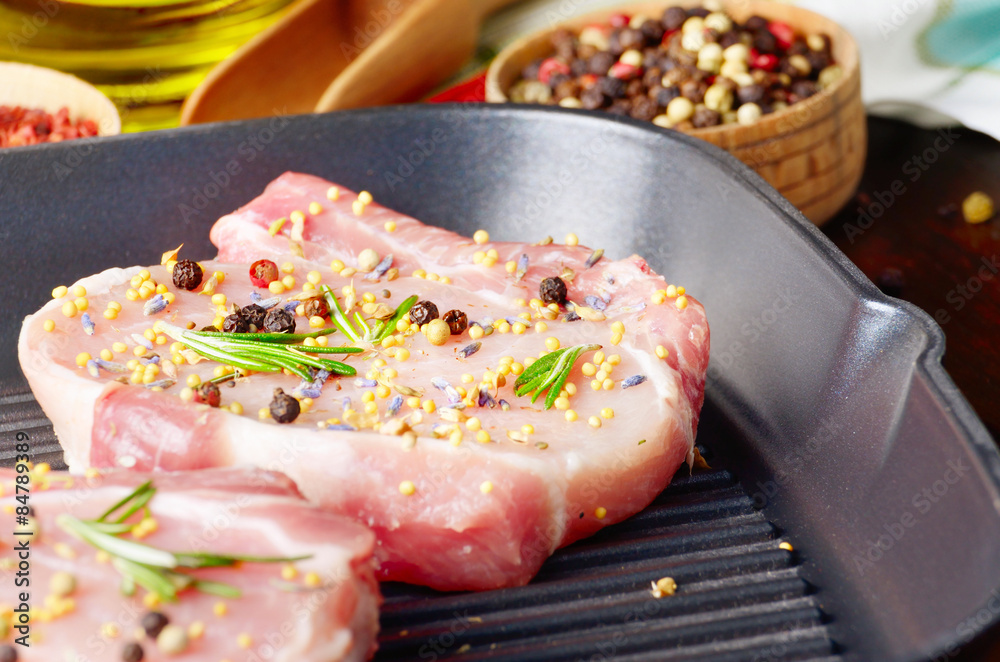 Pork rib chops Pork rib chops