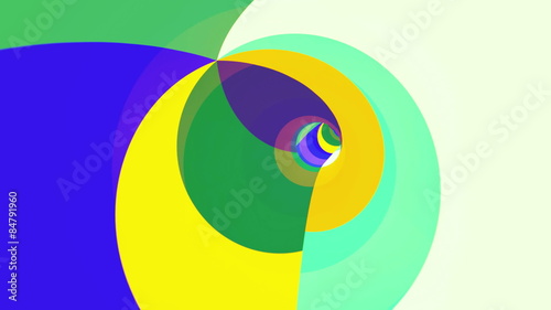 Color VJ tunnel background. Loop animation.