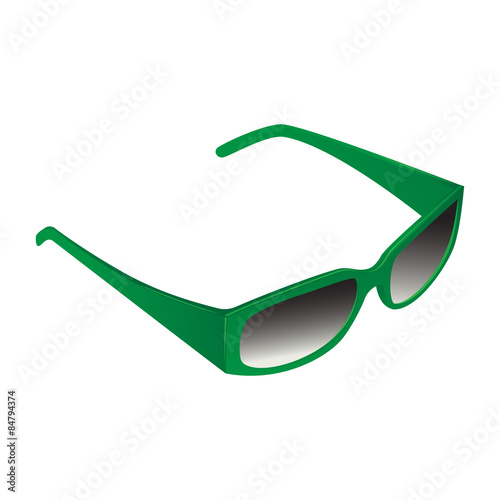 Sunglasses isolated on white