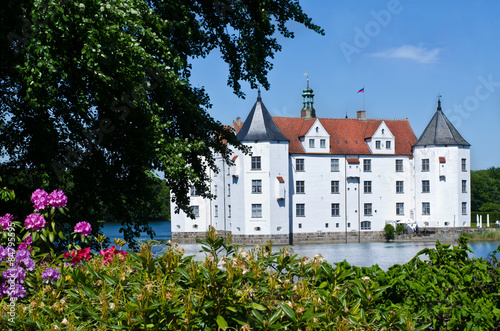 Obraz na płótnie gluecksburg, Schloss in der Nähe von Flensburg,schleswig-Holstein,ostsee w salonie