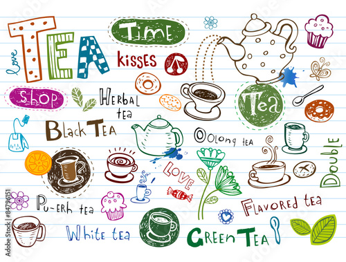 Tea Doodles