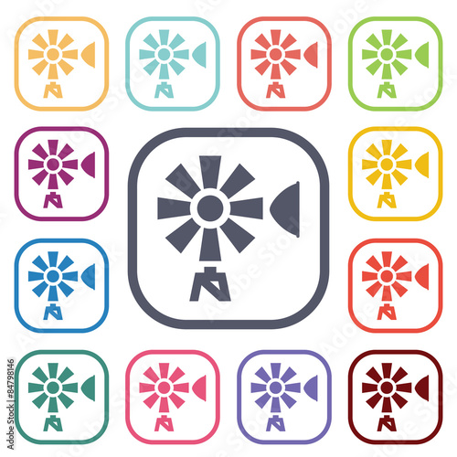 modern farm icon