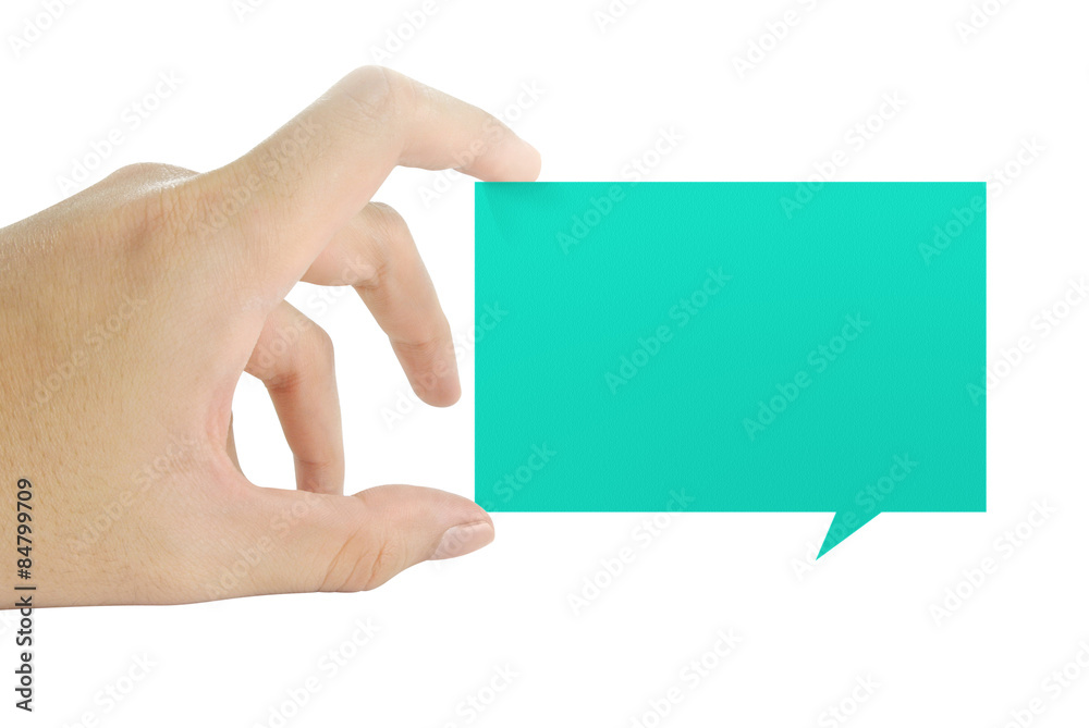 hand and paper talk frame hand and paper talk frame