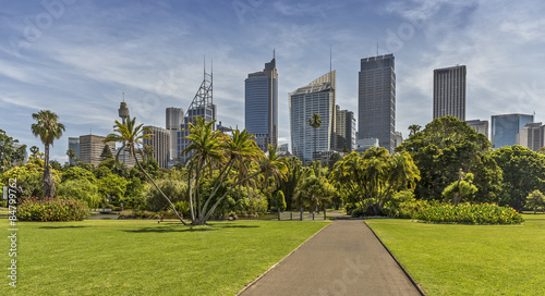 Panorama-Aufnahme von der Downtown von Sydney