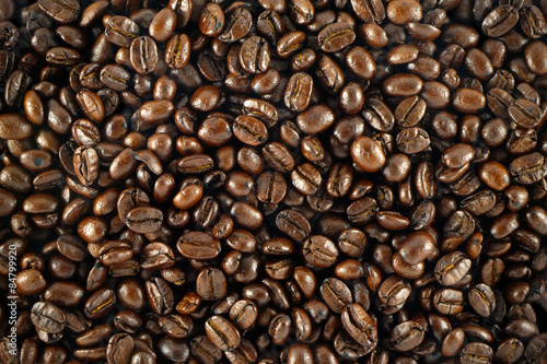 Coffee beans background