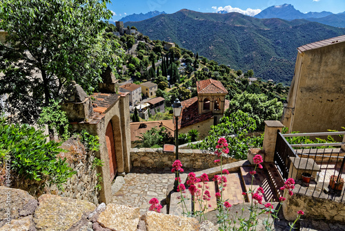 Das Dorf Lama auf Korsika