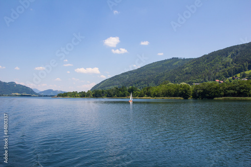 View To Ossiach From Ship At Lake Ossiach © René Pi