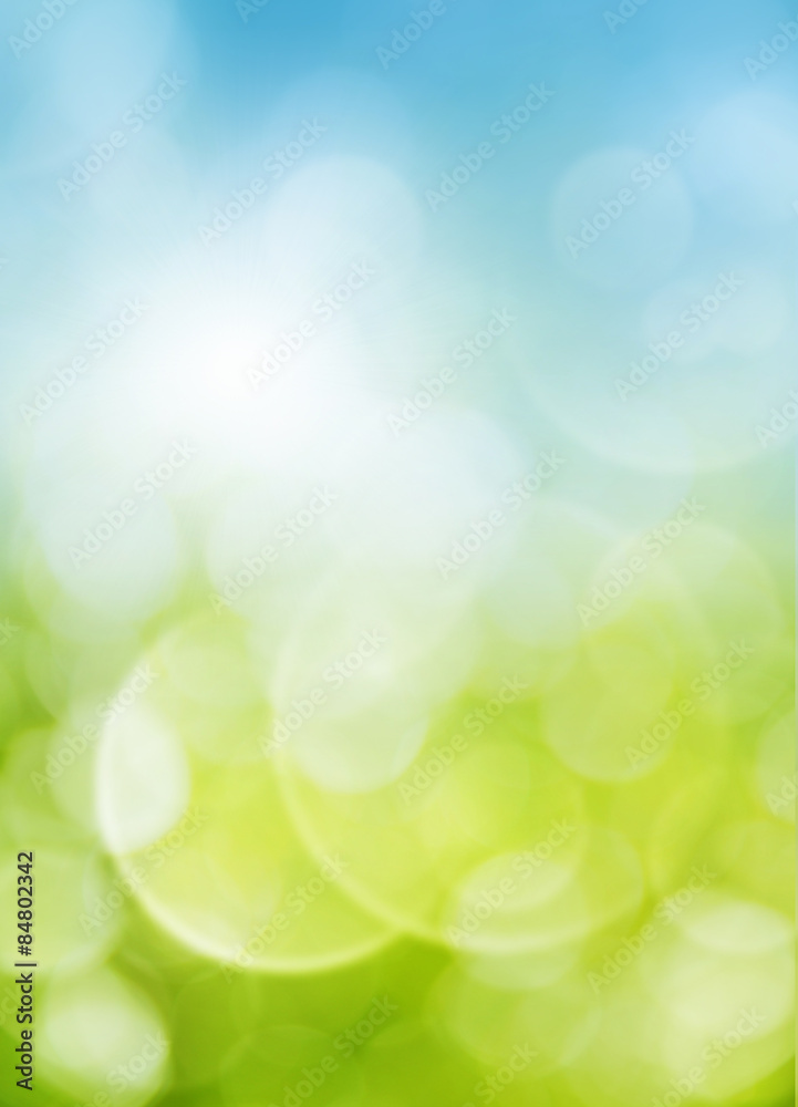 Fototapeta premium Bokeh abstract background