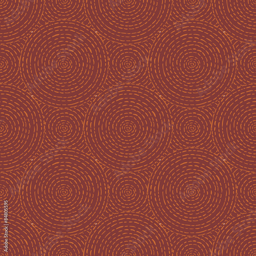 Abstract pattern with ethnic ornaments